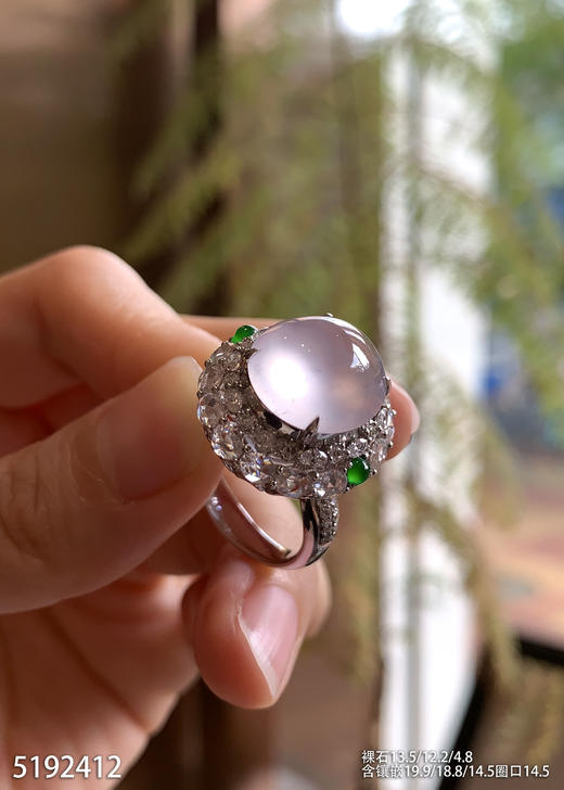 5192412，蛋面戒指。具体价格微信咨询 商品图1