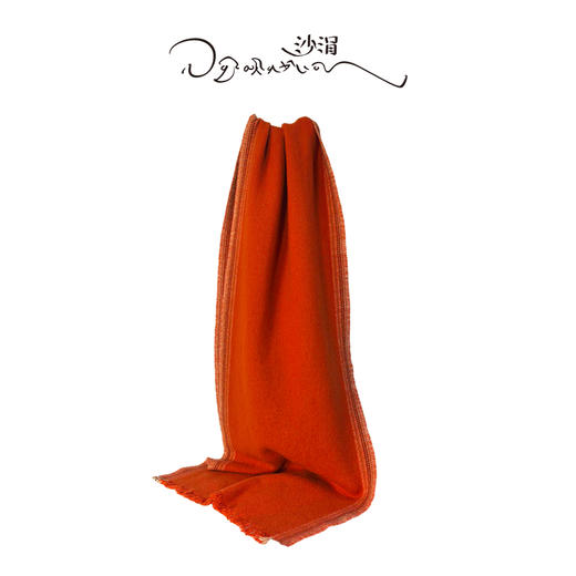 青藏手工氆氇撞边围巾 SJF96P838N 商品图0