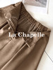 专柜实拍【超模伞裙】拉夏贝尔/La Chapelle立体捏褶高腰显瘦A字长款半身裙~垂感不易皱 商品缩略图8