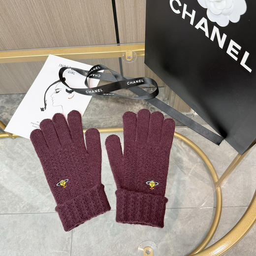 秋冬特惠💰200 西太后新款针织毛线保暖手套 商品图3