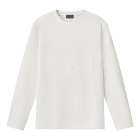 佐丹奴男装25年新款百搭针织布基础圆领打底长恤衫01025257