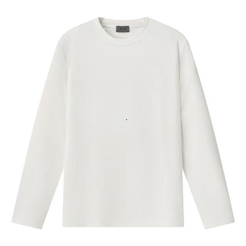 佐丹奴男装25年新款百搭针织布基础圆领打底长恤衫01025257 商品图0