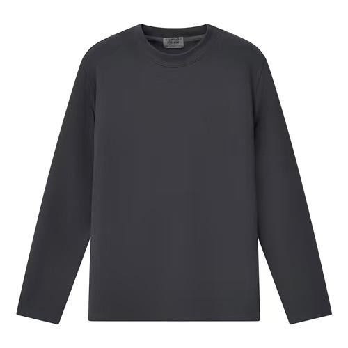 佐丹奴男装25年新款百搭针织布基础圆领打底长恤衫01025257 商品图1