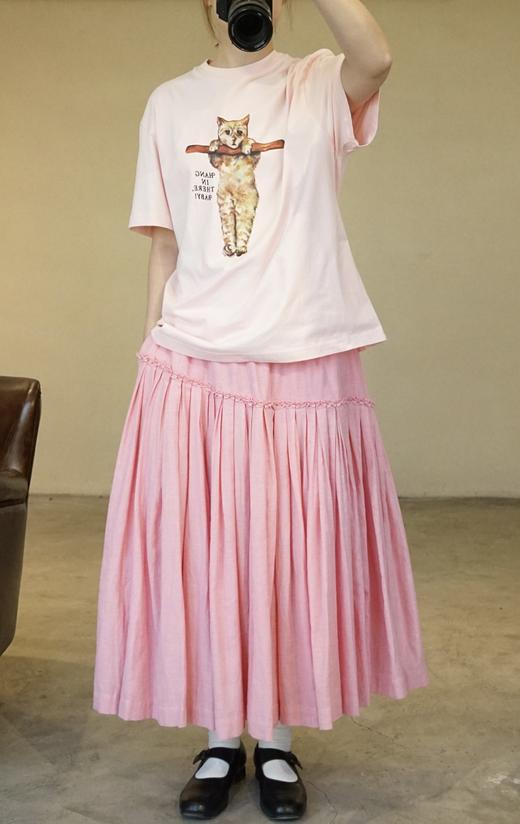 Story mfg 慵懒猫短袖T恤 商品图2