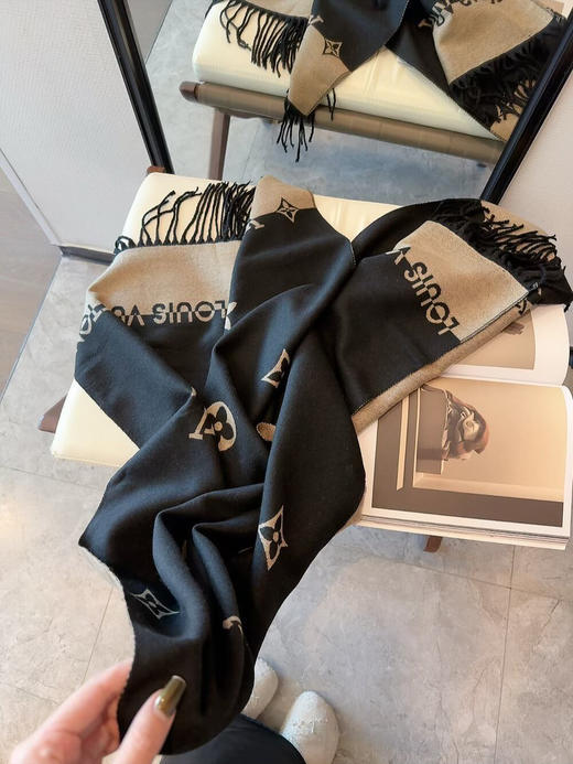 秋冬特惠💰150 LV男女围巾 提花经典设计 商品图2