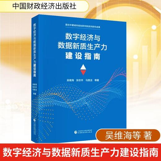 数字经济与数据新质生产力建设指南 商品图0
