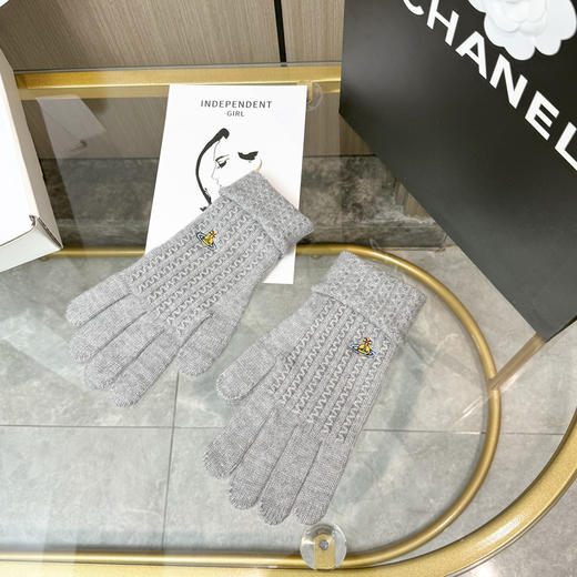 秋冬特惠💰200 西太后新款针织毛线保暖手套 商品图2