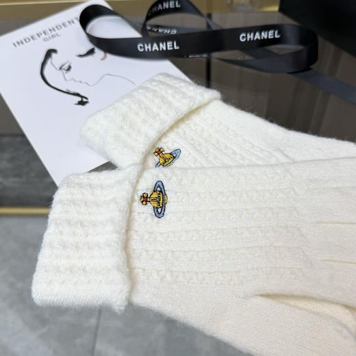 秋冬特惠💰200 西太后新款针织毛线保暖手套 商品图5