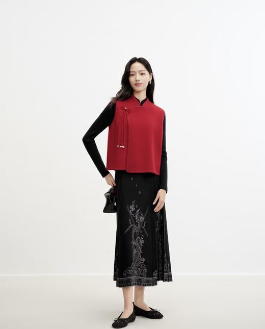 玖姿JZ女装国风马甲JWGC30902 商品图2