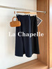 专柜实拍【垂坠有型】拉夏贝尔/La Chapelle含绵羊毛质感西裤~暗扣花边高腰压褶显瘦休闲直筒裤 商品缩略图2