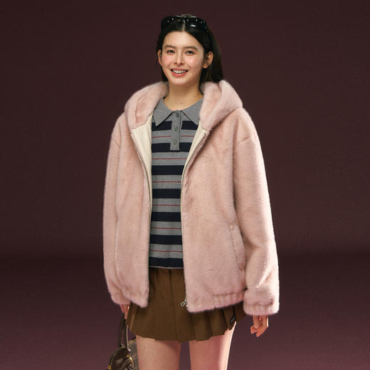 Ariseism 美式复古高级感短外套外套女冬季新款上衣 商品图1