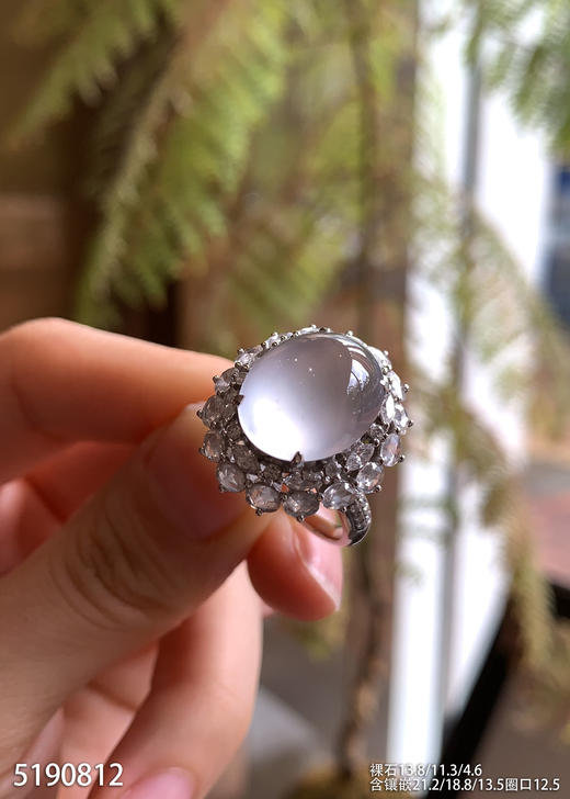 5190812，蛋面戒指。具体价格微信咨询 商品图2