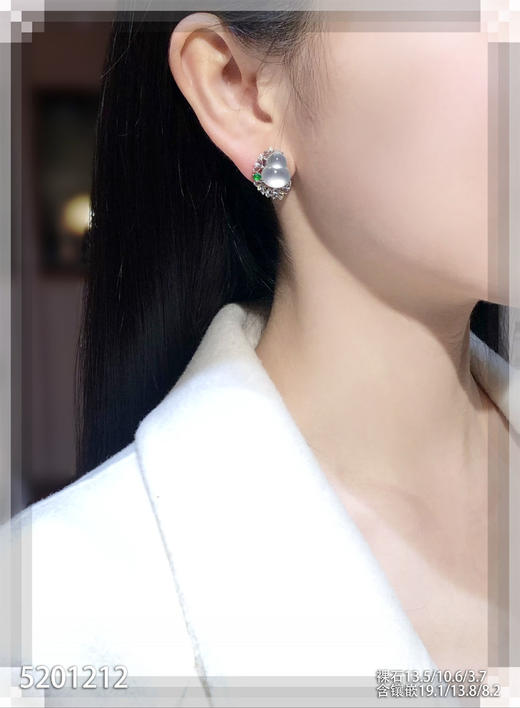 5201212，葫芦耳钉。具体价格微信咨询 商品图4