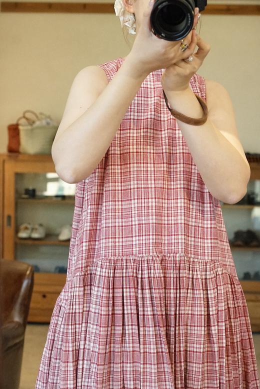 Story mfg 格纹背心连衣裙 商品图5