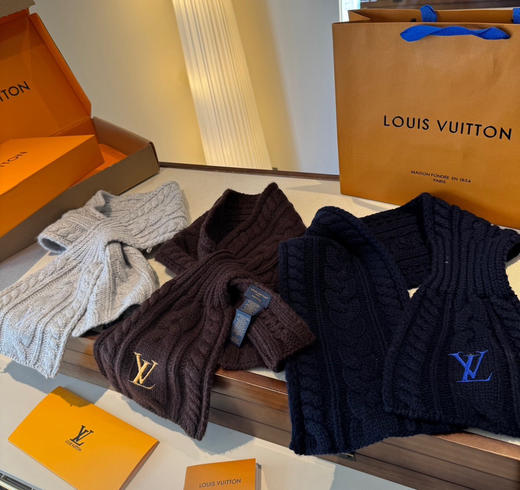 秋冬特惠💰320 LV围巾 永不冻结围脖 商品图2