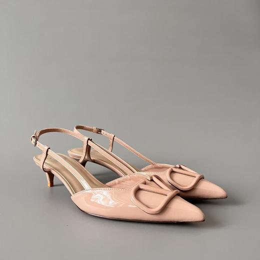 华伦天奴 裸粉色 高跟鞋 4cm（DBG） 商品图6