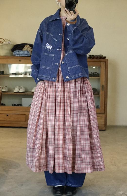 Story mfg 格纹背心连衣裙 商品图9