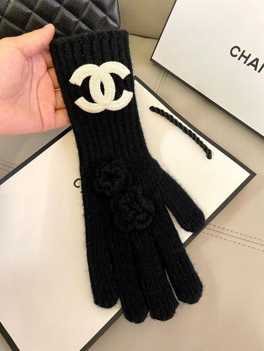 秋冬特惠💰180 香奈儿新款羊毛手套 手感更软细糯腻 商品图3