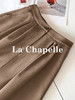 专柜实拍【超模伞裙】拉夏贝尔/La Chapelle立体捏褶高腰显瘦A字长款半身裙~垂感不易皱 商品缩略图7