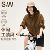 【sw速惟】连帽运动休闲外套女复古防水夹克防风登山服1500 商品缩略图1