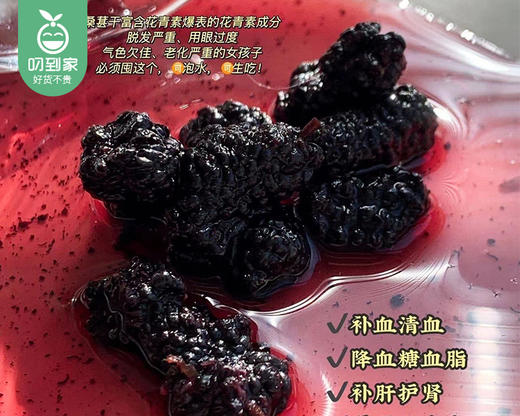 切糕王子新疆黑桑葚干/1罐（250g）生产日期：26年5月 商品图5