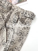 专柜实拍【复古印花/高克重】拉夏贝尔/La Chapelle质感有型！高腰宽松垂感牛仔裤显瘦显高拖地裤★ 商品缩略图5