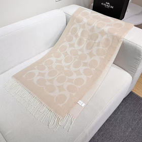 秋冬特惠💰240 蔻驰围巾新款大C字母