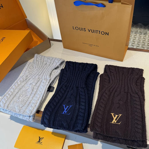 秋冬特惠💰320 LV围巾 永不冻结围脖 商品图0