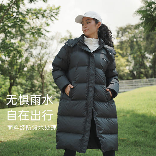 【sw速惟】冬季保暖中长款运动白鸭绒羽绒外套k 1991 商品图3