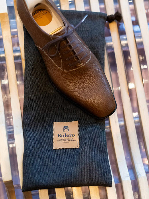 Bolero 灰色谷物纹牛津鞋 商品图8