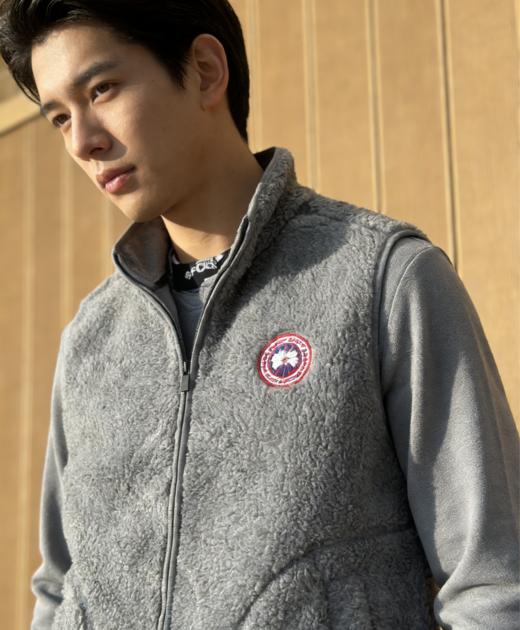 .付款减库存~ ~经典四色！加拿大鹅摇粒绒保暖马甲  男女同款 商品图3