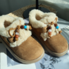 新年就要新鞋子，岁愿新品绒面勃肯鞋！【岁愿儿童加绒加厚保暖潮魔术贴绒面勃肯鞋品质版】 加绒加厚品质版，魔术贴穿脱，穿它去哪都省心🧧  商品缩略图2