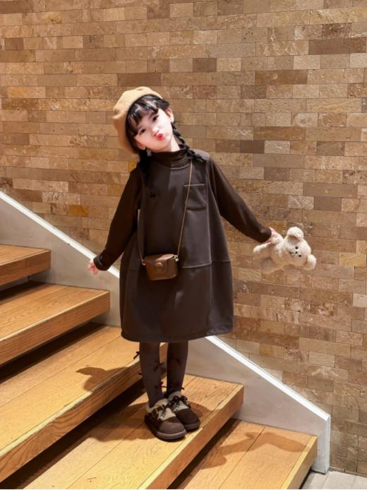 新年就要新鞋子，岁愿新品绒面勃肯鞋！【岁愿儿童加绒加厚保暖潮魔术贴绒面勃肯鞋品质版】 加绒加厚品质版，魔术贴穿脱，穿它去哪都省心🧧  商品图1