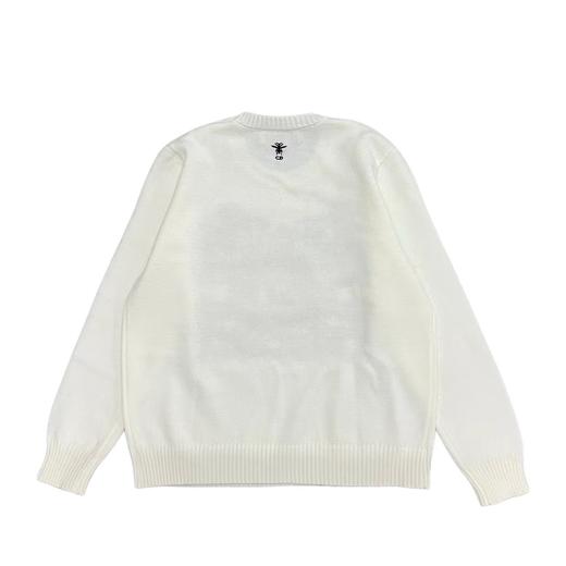 F011213节日限定大刺绣贴钻针织女款圆领毛衣 商品图10