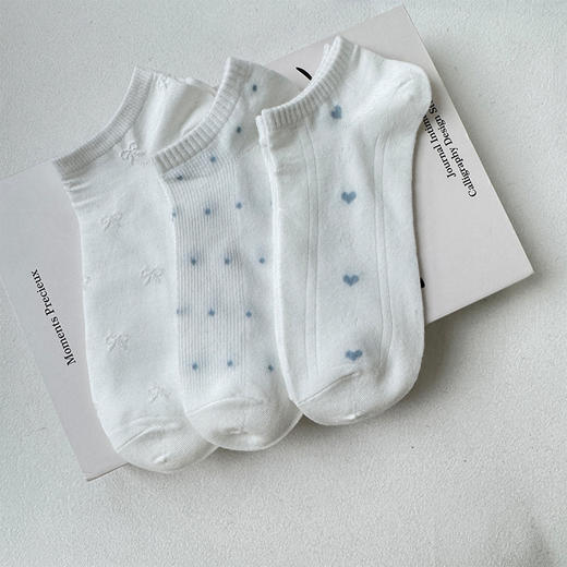 基础百搭19元6双装女式袜短款组合款-纪念日百货门店同款168195884 商品图1