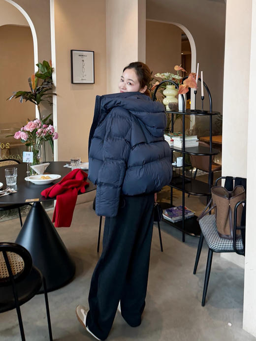 显白W者！BO兰进口 95% 白鹅绒面包羽绒服 商品图7