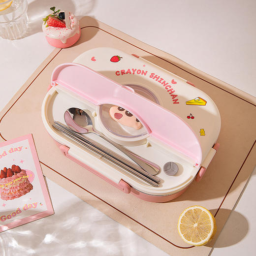 摩登主妇316L不锈钢保温饭盒小学生专用便当盒餐盒 商品图5