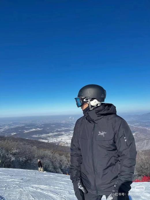 F011273硬壳压胶连帽滑雪羽绒服可拆卸帽子 商品图9