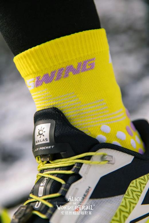 🔥633肌动3D豆跑步压缩袜男女春夏秋越野马拉松运动袜速干透气中筒健身训练袜 商品图2