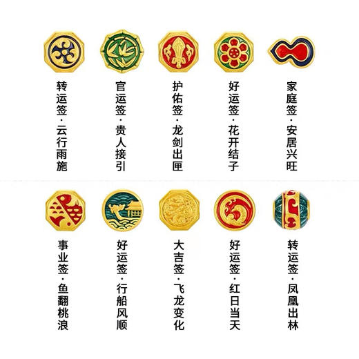 【1月老客户专属】足金新年转运珠结绳记手工红手绳转运祈福送家人朋友新年礼物 商品图1