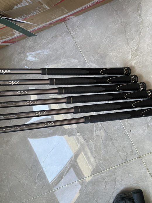 几乎全新正品XXI O FORGED男士锻造碳素铁杆组63克Ｒ硬度 商品图13