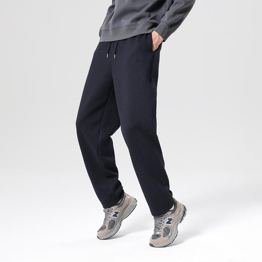 gxgjeans 男装2025冬款男士休闲裤百搭居家外出长裤日常通勤显瘦锥形裤长裤K&C 商品图3