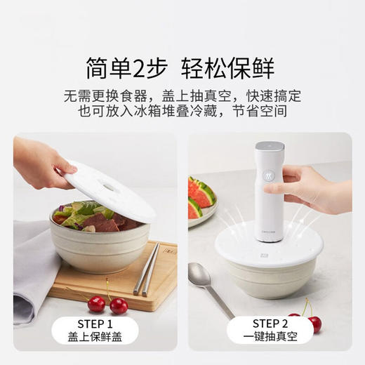6920762556413 双立人ZWILLING 【简单便携】Fresh&Save 真空保鲜系列真空保鲜盖3件装【仅是保鲜盖】 商品图2