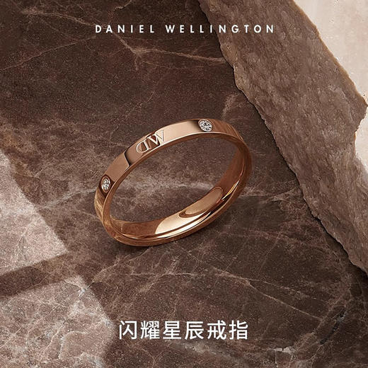 7315030036237 丹尼尔惠灵顿DANIEL WELLINGTON DW戒指|星辰镶嵌ins戒指男女情侣婚戒对戒食指戒尾戒送礼【58欧码】 商品图3