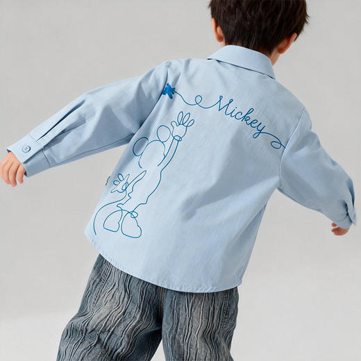 迪士尼男童长袖衬衫XD3DS025 商品图1