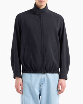 E@元单 薄款泡泡纱轻质尼龙立领夹克WT956