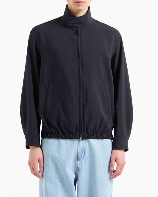 E@元单 薄款泡泡纱轻质尼龙立领夹克WT956 商品图0