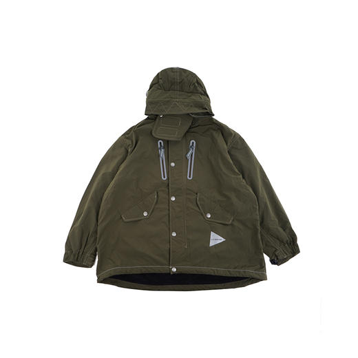 and wander fishtail Octa coat 内里抓绒军事风鱼尾机能户外大衣 商品图4