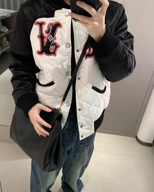 F011216新款拼色棒球服王嘉尔同款小棉服秋冬款 商品图1