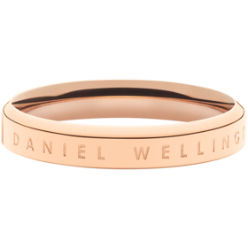 7315030002010 丹尼尔惠灵顿DANIEL WELLINGTON DW经典素圈系列情侣同款单只戒指食指戒时尚首饰对戒尾戒送礼【玫瑰金色-64】
